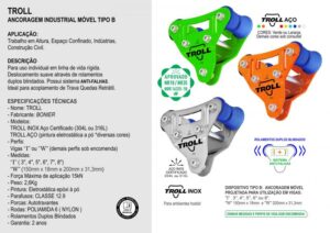 CARRINHO TROLE PARA VIGA I