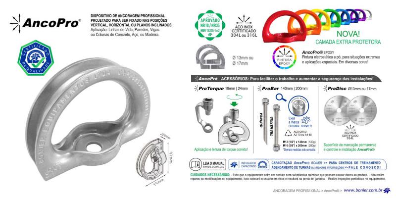 DISPOSITIVO DE ANCORAGEM FIXO